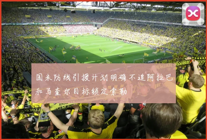 国米防线引援计划明确不追阿拉巴和马奎尔目标锁定索勒